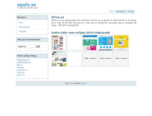 Tablet Screenshot of epuls.se